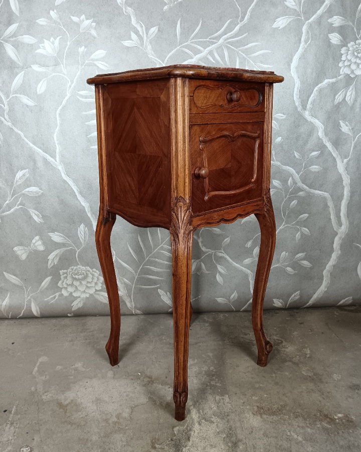 French Bed Side Cabinet Nightstand Bedside Table(11).jpg